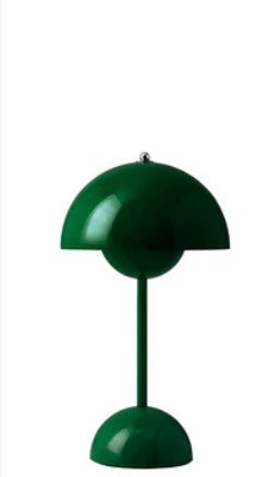 ヴィンテージ風 フラワー テーブルランプ